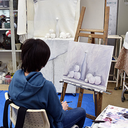 ＜新設＞ 鍋島正一 日曜絵画教室  午後 　(第2,4日曜午後）   　