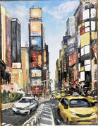 [3] 永井 真樹子　「ニューヨーク」油彩